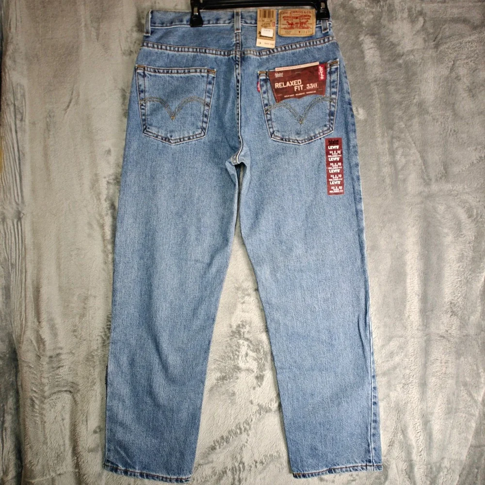 Vintage Levis 550 Relaxed Fit Jeans - 33x30 - Y2K Deadstock 2003 NWT NOS